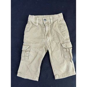 Polo Ralph Lauren Boy's Casual Pant Beige Zip Size 6-9M